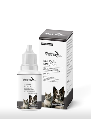 Vet's Health Ear Care Kedi Köpekler İçin Kulak Bakım Solüsyonu 50 ML
