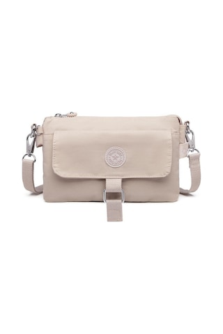 Smart Bags 1147 Krınkle Kumaş Postacı Çantası (Bej) Bej