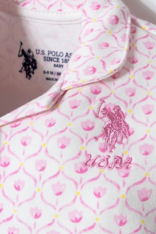 U.s. Polo Assn. Kız Bebek Pembe Takım Usb3020-c-v1 Pembe