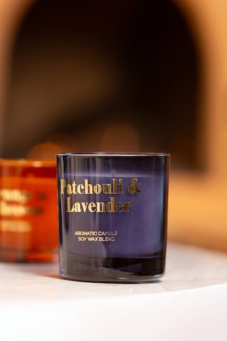 Glam Patchouli Kokulu 2'li Mum Seti Lacivert 120 Gr - 200 Gr Renkli
