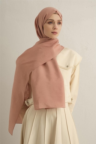 Armine Pamora Dama Çerçeve Şal 2 37 Pembe
