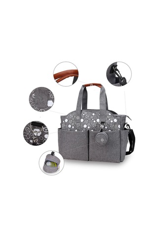 Suntek Bebek Bakım Çantası Gri