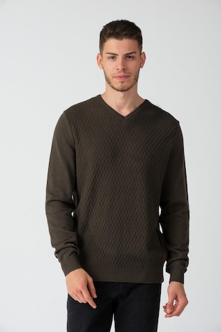 Alexander Gardi Alexandergardı V Yaka Regular Fit Kazak E20-512400 001