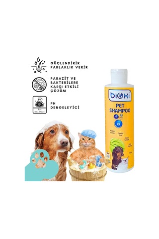Kedi & Köpek Şampuanı Vegan Pet Şampuan 200 Ml