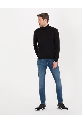 Pierre Cardin Erkek Siyah Triko Kazak 50257302-vr046 Siyah