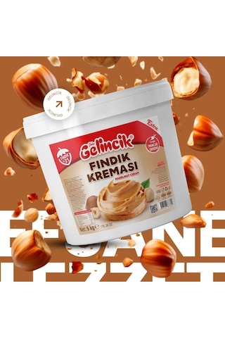 Fındık Kreması Krokan 5 Kg Parça Fındıklı Profesyonel Dolgu Kreması
