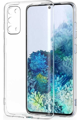 Adige Samsung Galaxy Uyumlu S20 Plus Kılıf Kamera Korumalı Süper Silikon