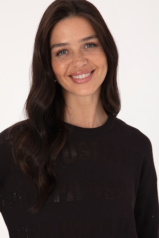 U.s. Polo Assn. Kadın Siyah Kazak /triko 50309651-vr046 Sıyah