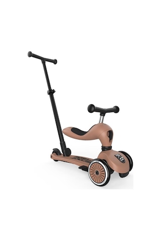 Scoot And Ride Push And Go Ebeveyn Kontrollü Çocuk Scooter Mocha 240527-00820 Mocha