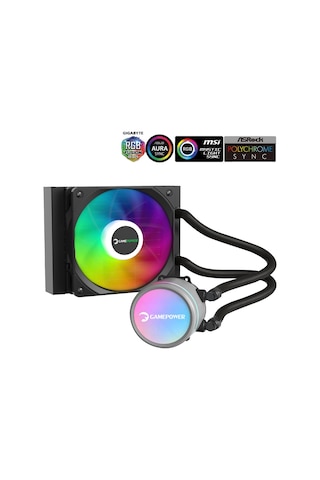 Gamepower Skadi V2 120 Argb 120mm Sıvı İşlemci Soğutucu Am5 Ve Lg