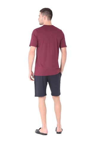 D's Damat 224007 Erkek 5'li Eşofman Pijama Takım Seti Bordo