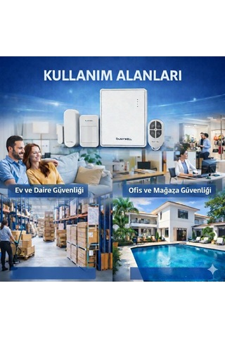 Unıywell 7616 Akıllı Alarm Set