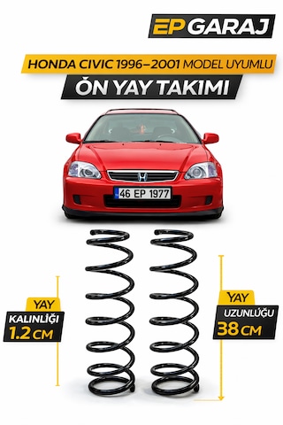 Honda Civic 1996 2001 Model Uyumlu Ön Yay Takımı Oem Ürün