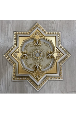 Decogold 60 Cm Yıldız Bronz Saray Tavan Göbek