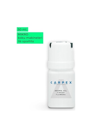 Carpex Micro Koku Makinesi Kartuşu Ginger Flowers 50 ML