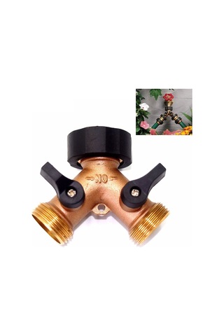 Cbtx 2'si 1 Arada Ev Su Musluğu Vanası Şant Konnektörü Çok Renkli