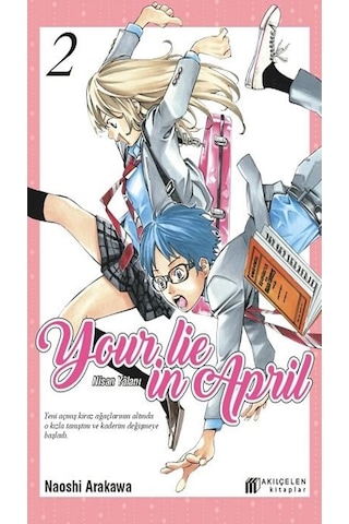 Your Lie İn April 1-2-3-4-5 Manga Seti 5 Kitap / Anime-manga Sticker Ve Kartpostal