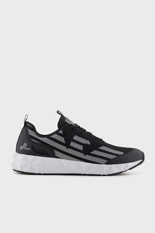 Ea7 Unisex Ayakkabı X8x217 Xk433 N763 Siyah-gümüş Siyah-gümüş