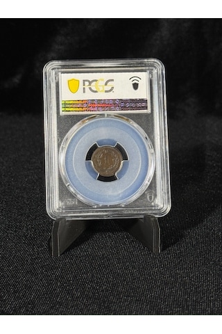 1912 B İsviçre 1 Rap Pcgs Au58 Gold Shield Sertifikalı Top Pop