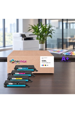 Samsung Clt-508l Cmyk Uyumlu Toner Seti A Plus / Clp-620 / Clp-670 / Clx-6220 / Clx-6250 / Clt-k508l / Clt-c508l / Clt-m508l / Clt-y508l