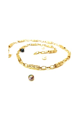 Altın Ürünler 49 CM 6 MM Boyun Zinciri 14 Ayar