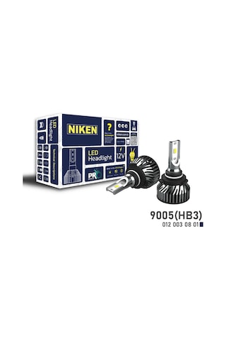 Hb3 Led Xenon Far Aydınlatma Seti Şimşek Etkili Niken Pro 6400Lm
