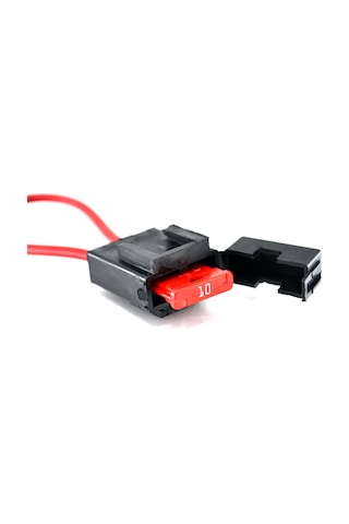Standart Bıçak Sigorta Yuvası 2.5mm² Kablolu Kapaklı İç Mekan