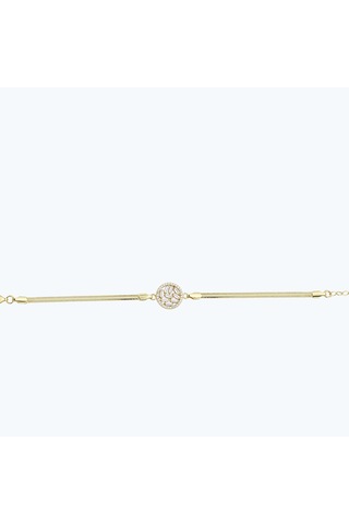 Altınbaş Altın Baget Bileklik Blazn381-25825 Renkli Altın