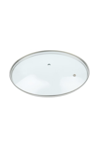 Tüm Tencere ve Tavalara Uygun Kaliteli Cam Kapak 24 cm