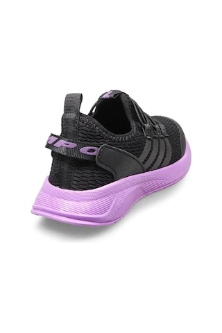 M.P Mp Mp-3011 Siyah / Mor Unısex Çocuk Lastik Bağlı Sneakers Siyah / Mor Siyah - Mor
