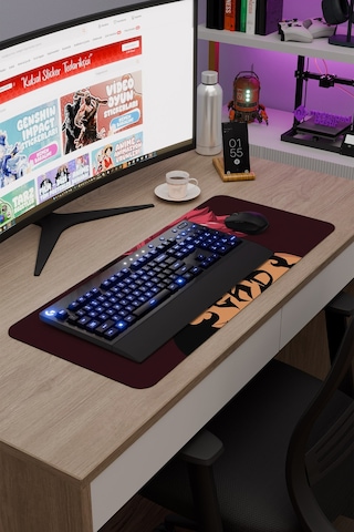 Fairy Tail Anime V2 - 70x30 Xl Gaming Kauçuk Kaymaz Taban Mouse Pad Fare Altlığı