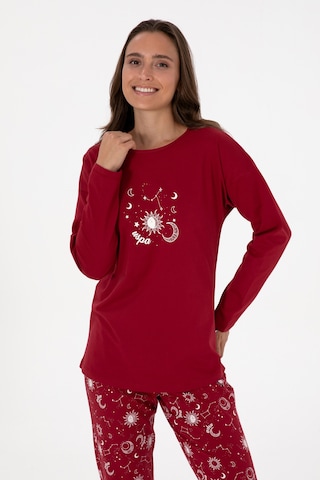 U.s. Polo Assn. Kadın Bordo Pijama Takım 50318919-vr014 Bordo