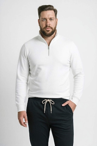 Defacto Regular Fıt Sweatshirt H1658ax26spwt32 Beyaz-wt32