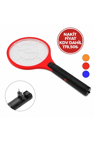 Şarzlı Sinek Kovucu Raket 5639