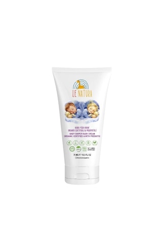 Le Natura Organik Vegan ve Prebiyotikli Bebek Pişik Kremi 75 ML