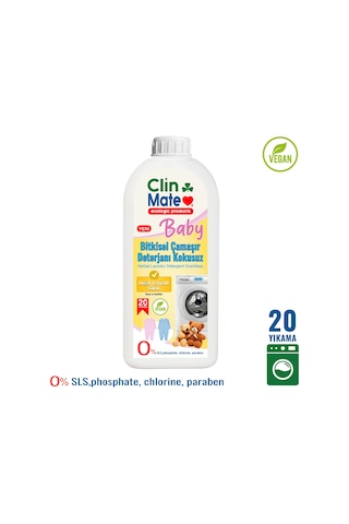 Clinmate Ekolojik Baby Bitkisel Bebek Çamaşır Deterjanı Kokusuz