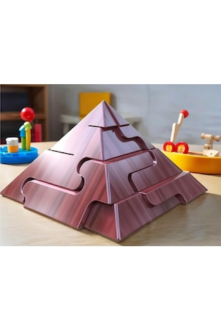 Piramit Zeka 3d Bulmaca