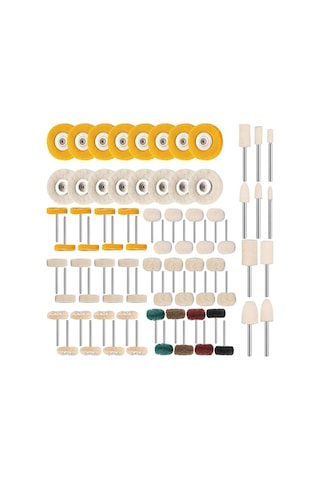 Springsun 58 Parça Mini Cilalama Seti - Saat Ve Takı Cilalama İçin Yüksek Performanslı Matkap Uçları