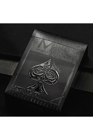 Mpc Aqua Black Invisible Premium Oyun Kağıdı İskambil Kartları Destesi