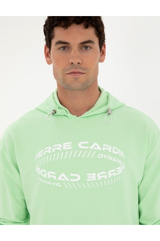 Pierre Cardin Erkek Fıstık Sweatshirt 50285219-vr087 Fıstık Yeşili