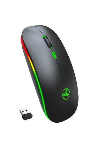 Hxsj T18 İkili Mod 2.4Ghz Kablosuz Bluetooth Mouse