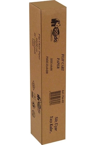 Panda 64x90 Flipchart Kağıdı Rulo Düz 100 Lü P-431