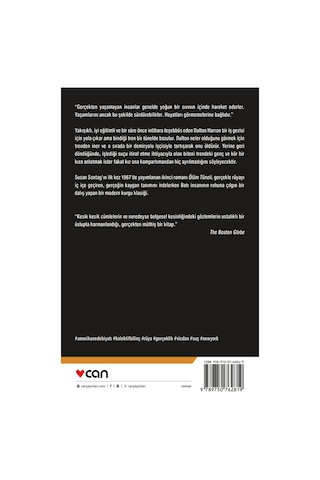 Ölüm Tüneli Susan Sontag Kitabı 408 Sayfa Can Yayınları
