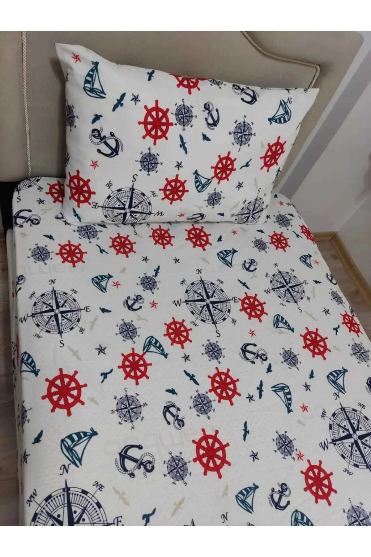 Tek Kişilik Premium Ranforce Yumuşak Dokulu Lastikli Çarşaf Takımı Unicorn