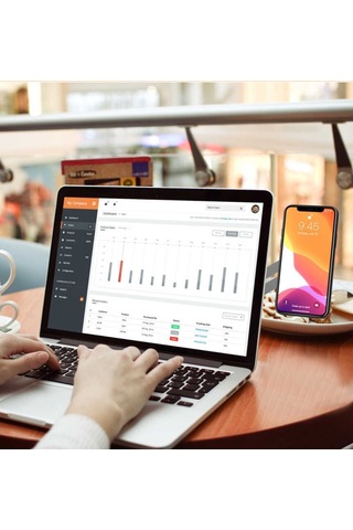 Laptop - Monitör Yanı Telefon Tutucu Mıknatıslı Sj05-Gümüş