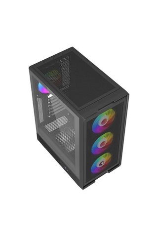 Powerboost 2-JBST-PBA601B 600W 80+ Mid Tower Oyuncu Bilgisayar Kasası