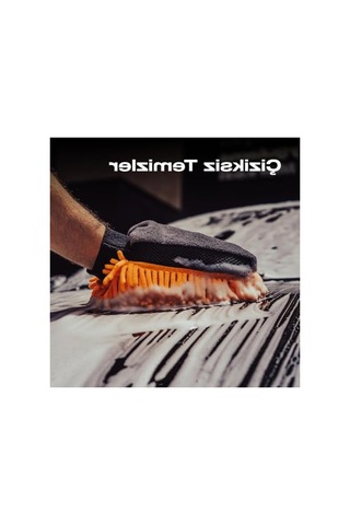 Çift Taraflı Mikrofiber Oto Yıkama Eldiveni, Ultra Emici Ve Çizmez 256