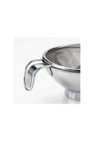 Ikea Korken 3 Parça Süzgeç-huni Seti, Paslanmaz Çelik, 3 Parça Paslanmaz Çelik 49827492347 Çok Renkli