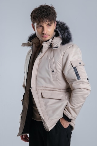 Stil Kombin Içi Kürklü Kaban/Mont Bl 1506 001