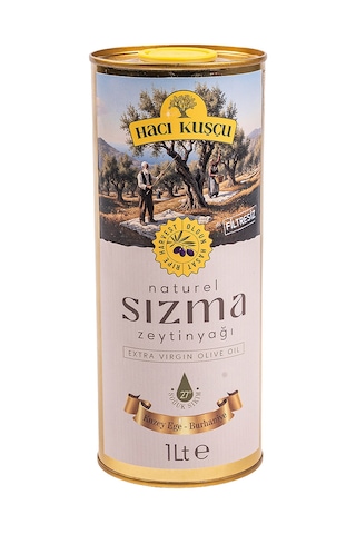 Hacı Kuşçu Naturel Sızma Zeytinyağı 1 L